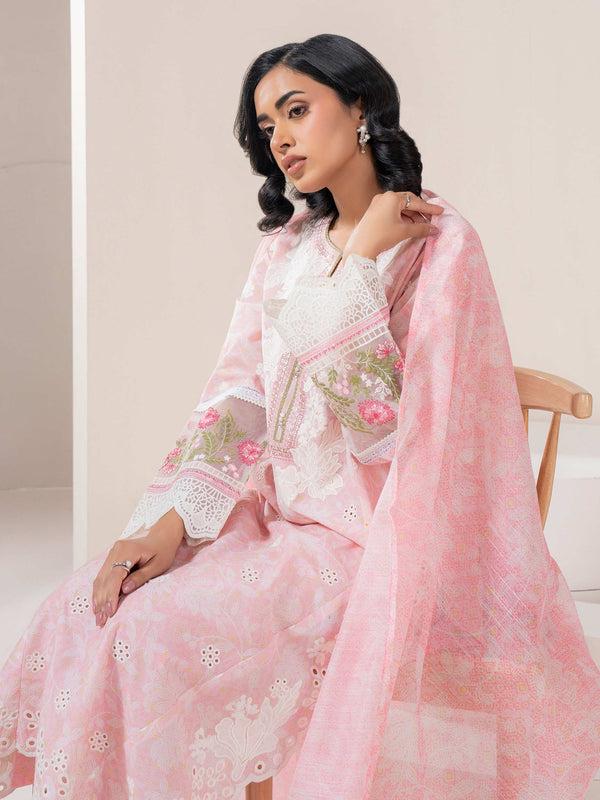 Limelight 3 Piece Lawn Suit-Embroidered (Pret)