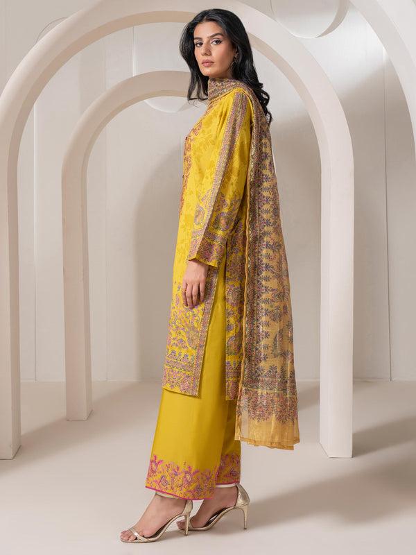 Limelight 3 Piece Lawn Suit-Embroidered (Pret)