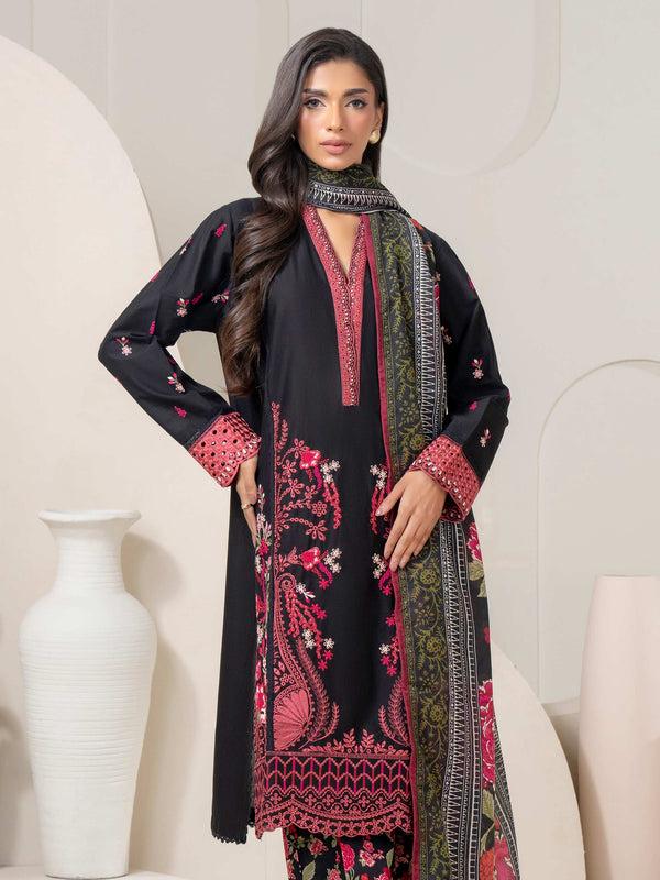 Limelight 3 Piece Lawn Suit-Embroidered (Pret)