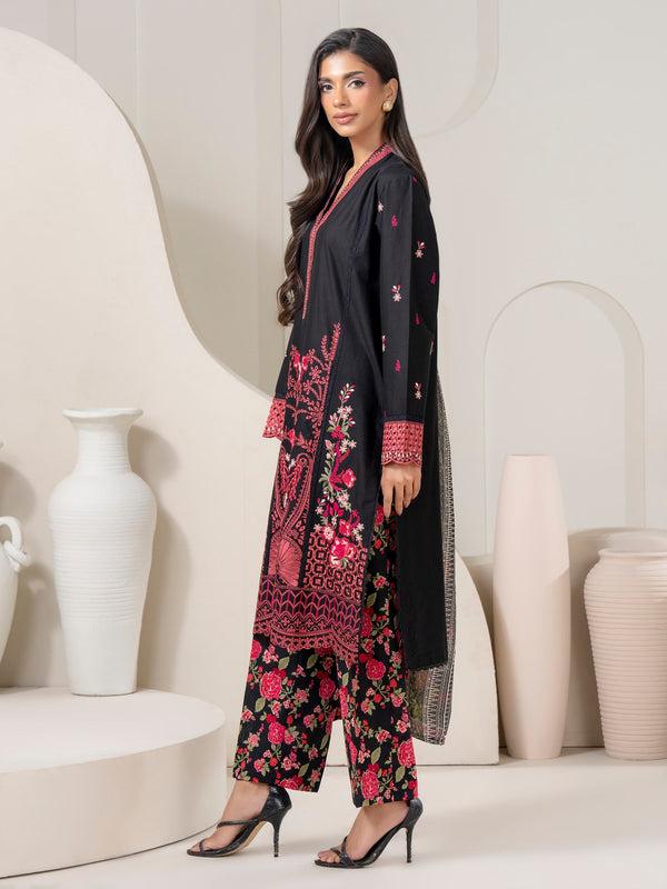 Limelight 3 Piece Lawn Suit-Embroidered (Pret)