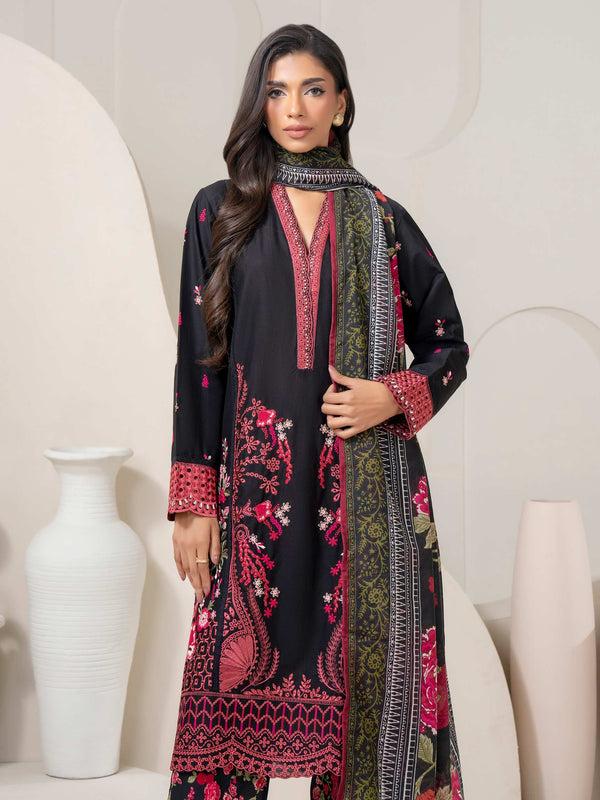 Limelight 3 Piece Lawn Suit-Embroidered (Pret)
