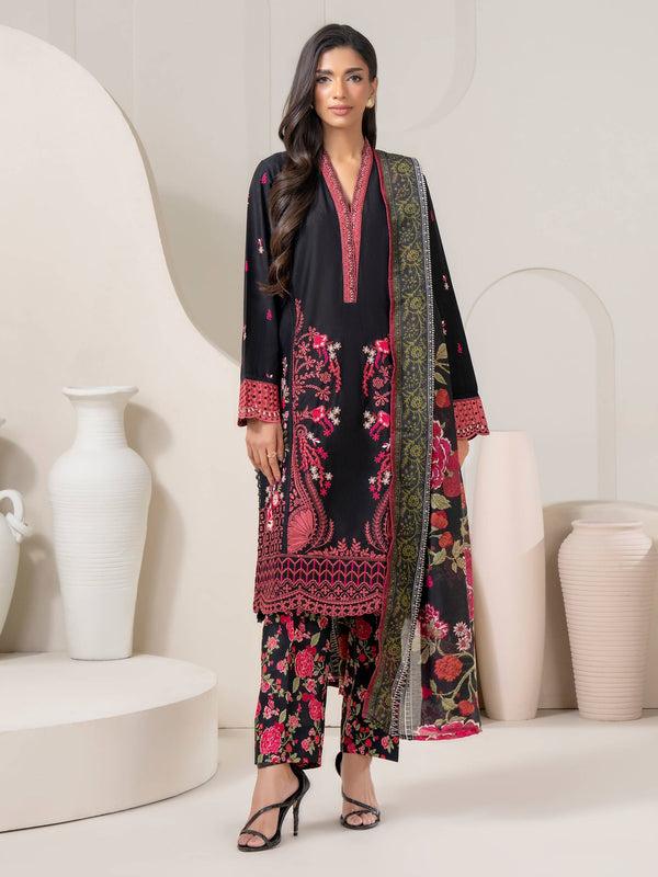 limelight 3 Piece Lawn Suit-Embroidered (Pret)