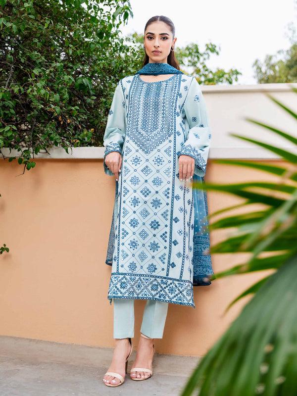 limelight 3 Piece Lawn Suit-Embroidered (Pret)