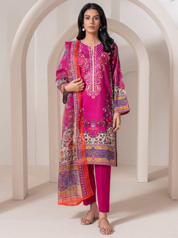 limelight 3 Piece Lawn Suit-Embroidered (Pret)