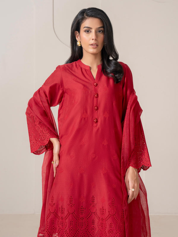 Limelight 3 Piece Lawn Suit-Embroidered (Pret)