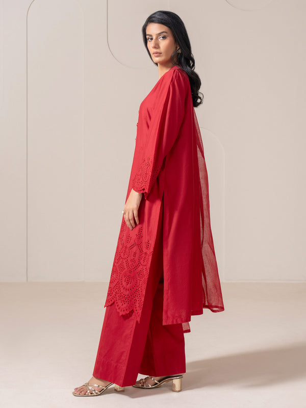 Limelight 3 Piece Lawn Suit-Embroidered (Pret)