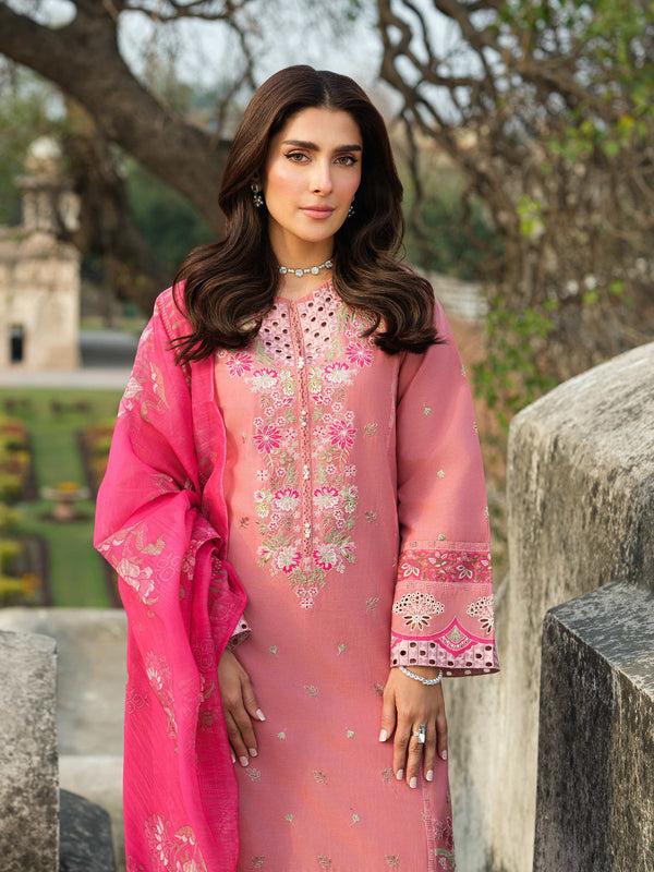 Limelight 3 Piece Lawn Suit-Embroidered (Pret)