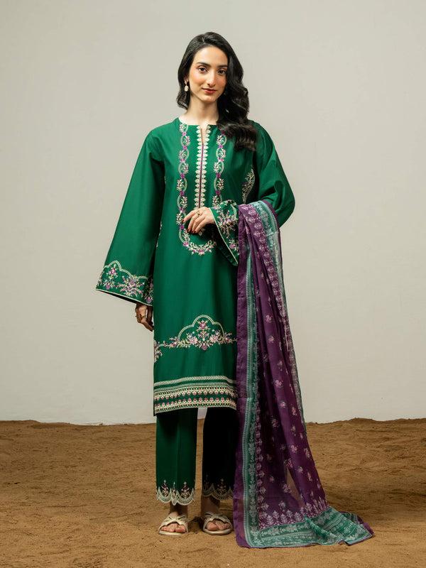 limelight 3 Piece Lawn Suit-Embroidered (Pret)