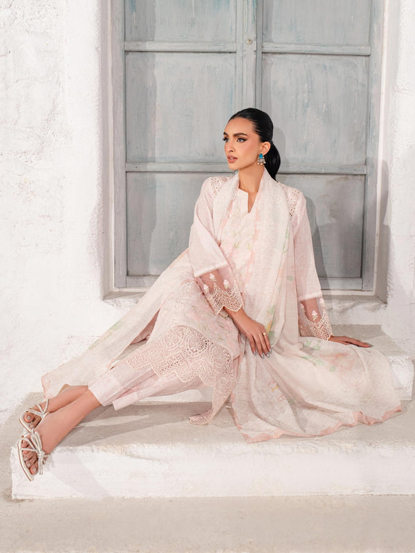 limelight 3 Piece Lawn Suit-Embroidered (Unstitched)
