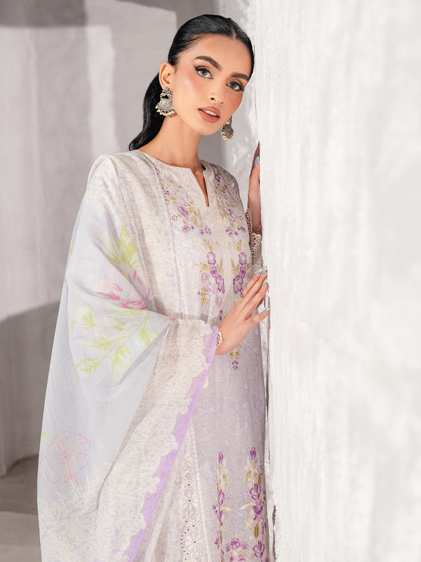 limelight 3 Piece Lawn Suit-Embroidered (Unstitched)