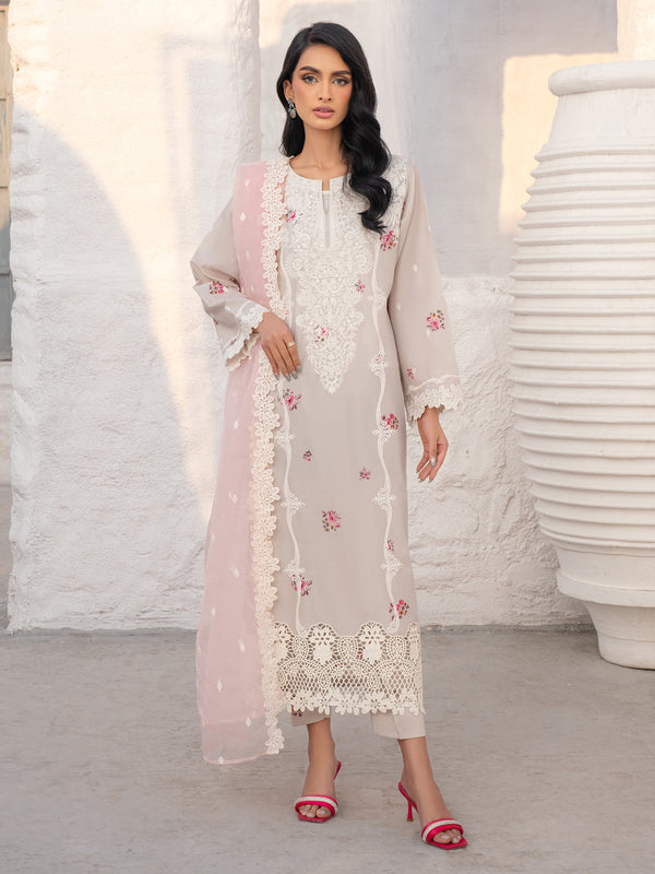 Limelight 3 Piece Lawn Suit-Embroidered (Unstitched)
