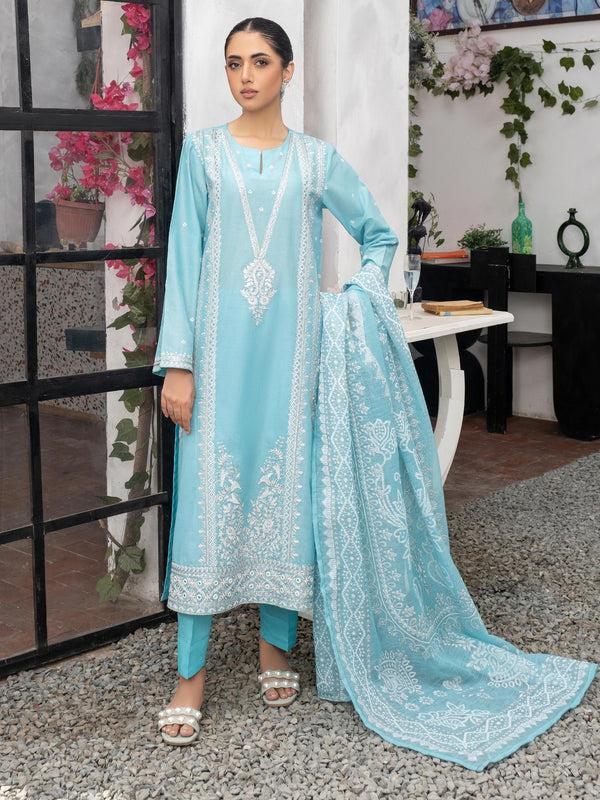 limelight 3 Piece Lawn Suit-Embroidered (Unstitched)
