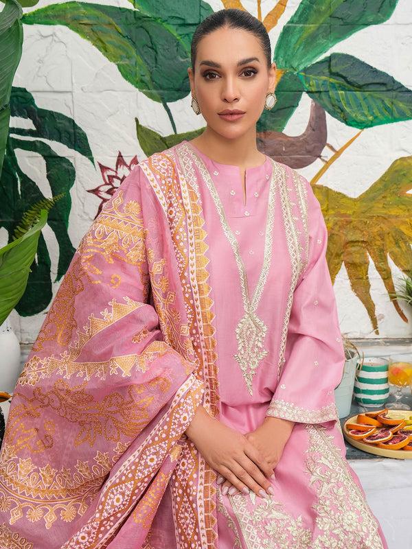 Limelight 3 Piece Lawn Suit-Embroidered (Unstitched)
