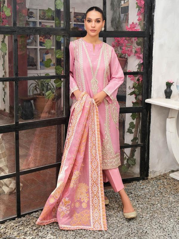 limelight 3 Piece Lawn Suit-Embroidered (Unstitched)