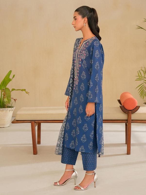 Limelight 3 Piece Lawn Suit-Embroidered (Unstitched)