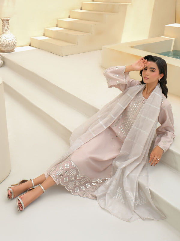 Limelight 3 Piece Lawn Suit-Embroidered (Unstitched)