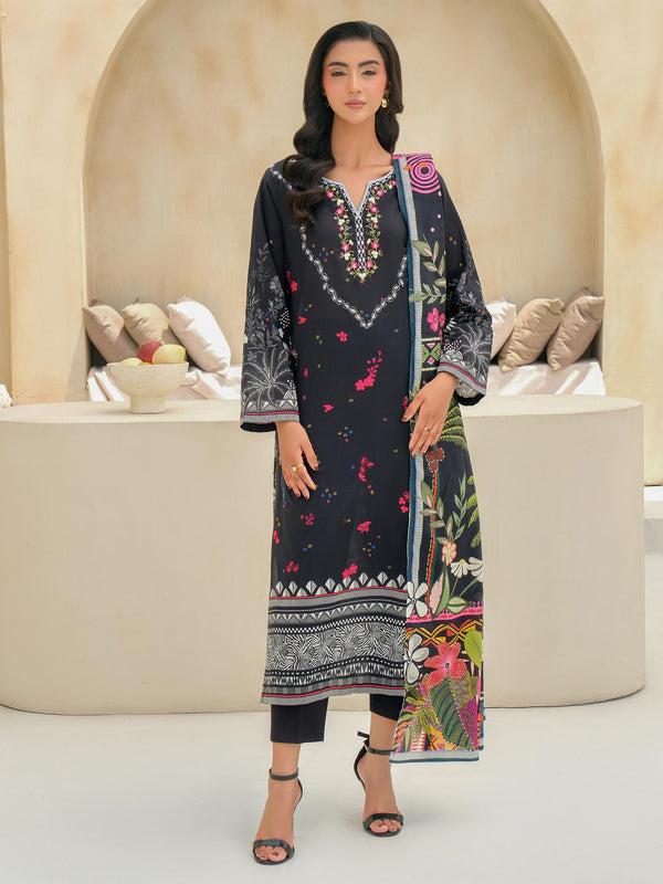 limelight 3 Piece Lawn Suit-Embroidered (Unstitched)