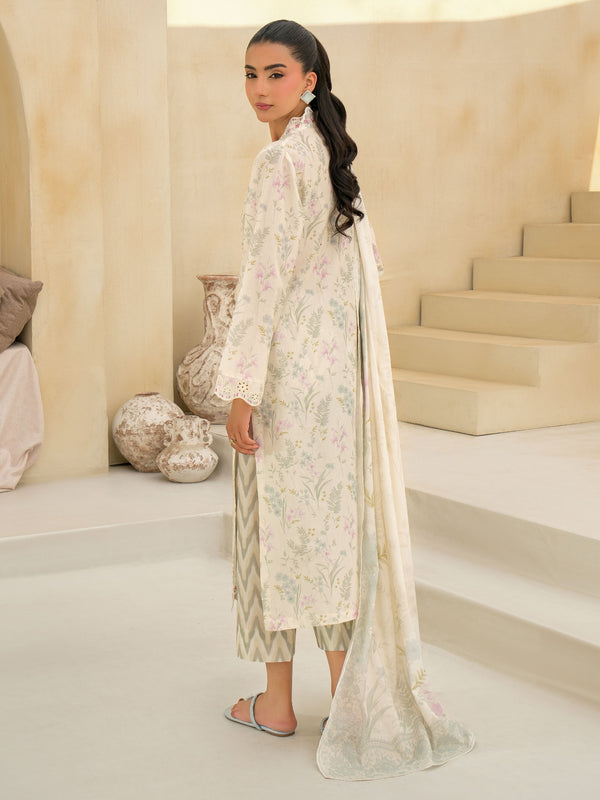 Limelight 3 Piece Lawn Suit-Embroidered (Unstitched)