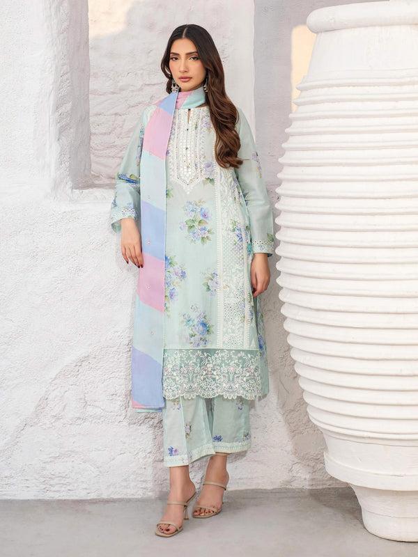 limelight 3 Piece Lawn Suit-Embroidered (Unstitched)