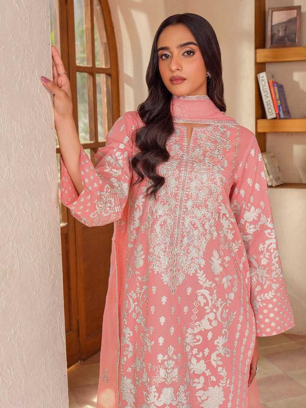 Limelight 3 Piece Lawn Suit-Embroidered (Unstitched)