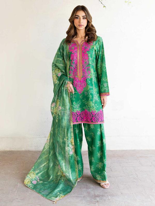 limelight 3 Piece Lawn Suit-Embroidered (Unstitched)