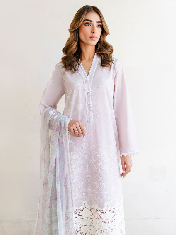 Limelight 3 Piece Lawn Suit-Embroidered (Unstitched)