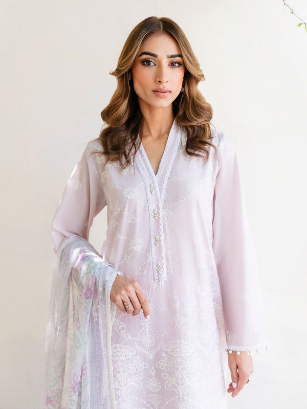 Limelight 3 Piece Lawn Suit-Embroidered (Unstitched)