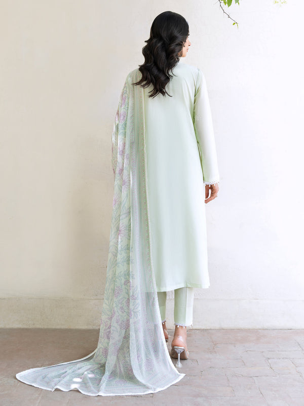 Limelight 3 Piece Lawn Suit-Embroidered (Unstitched)