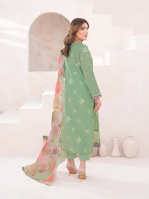 Limelight 3 Piece Lawn Suit-Embroidered (Unstitched)