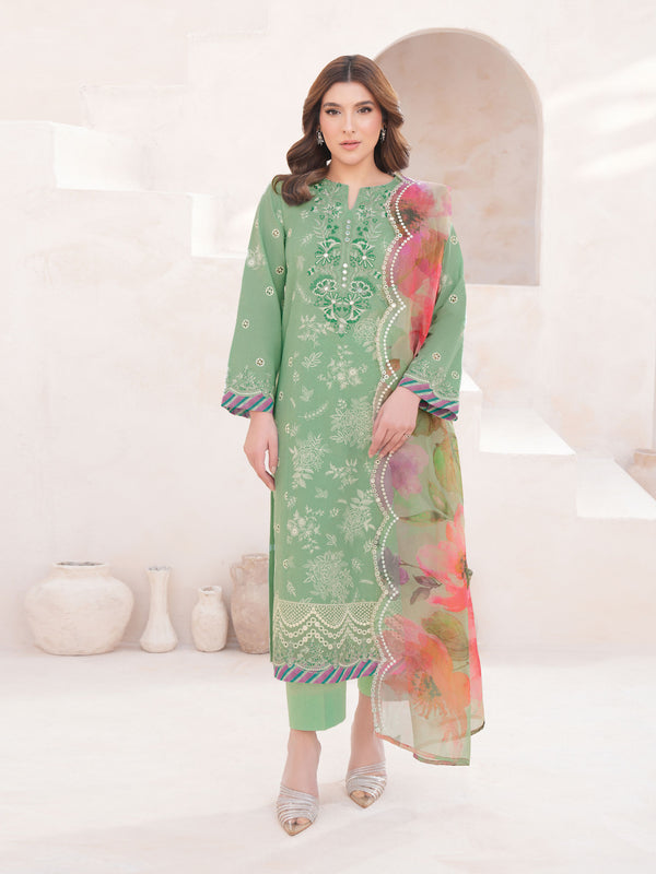 limelight 3 Piece Lawn Suit-Embroidered (Unstitched)