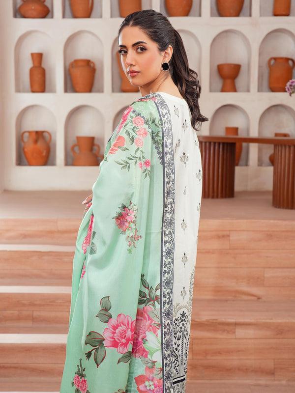 Limelight 3 Piece Lawn Suit-Embroidered (Unstitched)