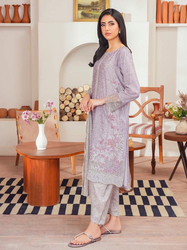 Limelight 3 Piece Lawn Suit-Embroidered (Unstitched)