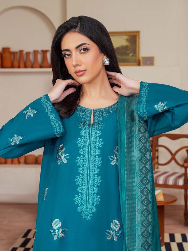 Limelight 3 Piece Lawn Suit-Embroidered (Unstitched)