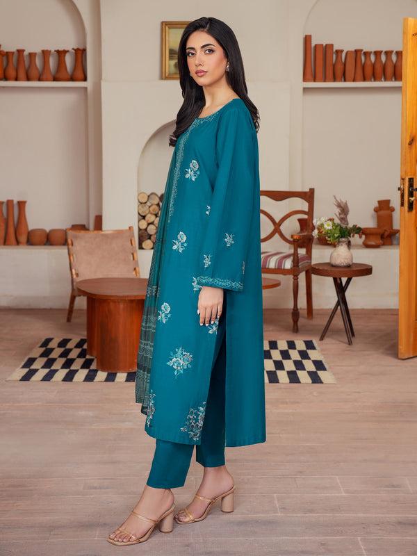Limelight 3 Piece Lawn Suit-Embroidered (Unstitched)
