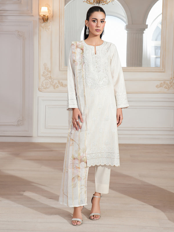 Limelight 3 Piece Lawn Suit-Embroidered (Unstitched)