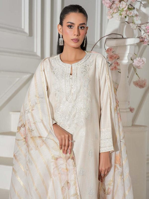 Limelight 3 Piece Lawn Suit-Embroidered (Unstitched)