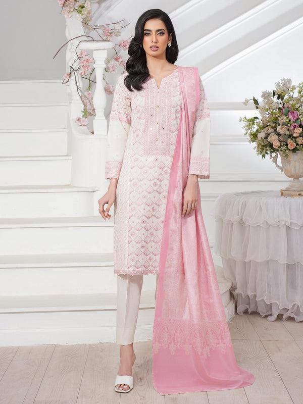 limelight 3 Piece Lawn Suit-Embroidered (Unstitched)