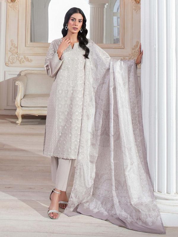 Limelight 3 Piece Lawn Suit-Embroidered (Unstitched)