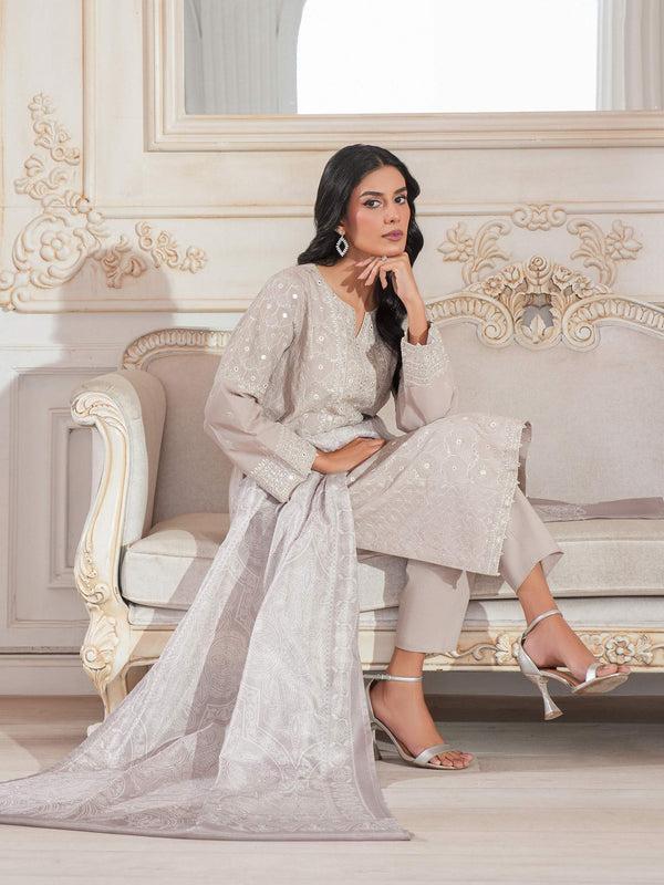 limelight 3 Piece Lawn Suit-Embroidered (Unstitched)