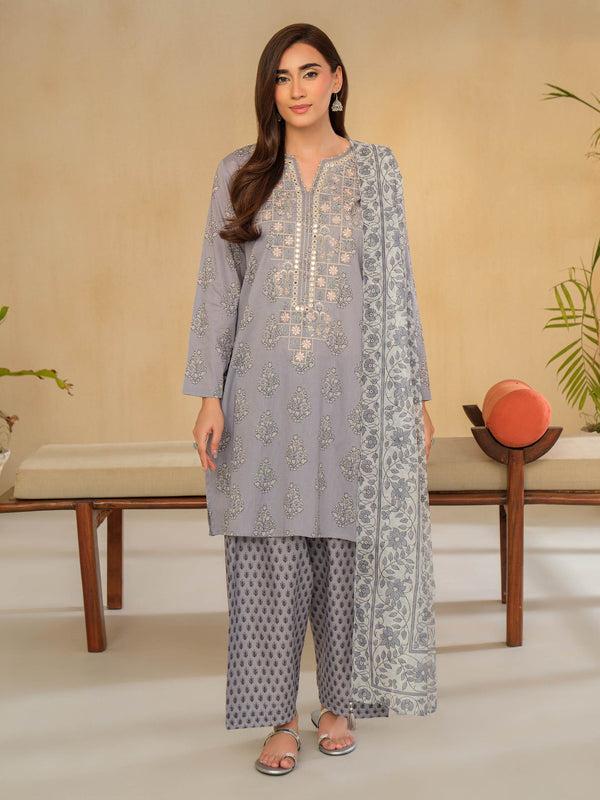 limelight 3 Piece Lawn Suit-Embroidered (Unstitched)