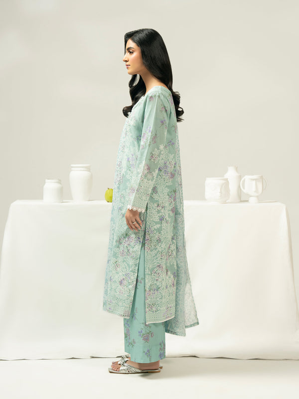 Limelight 3 Piece Lawn Suit-Paste Print (Pret)
