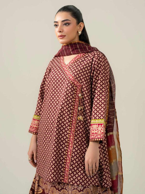 Limelight 3 Piece Lawn Suit-Paste Print (Pret)