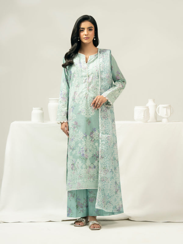 limelight 3 Piece Lawn Suit-Paste Print (Pret)