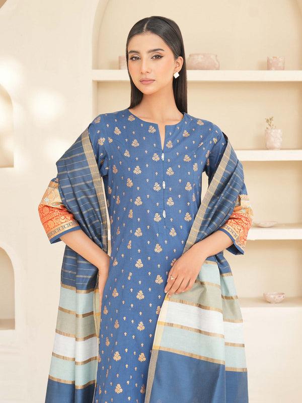 Limelight 3 Piece Lawn Suit-Paste Print (Unstitched)