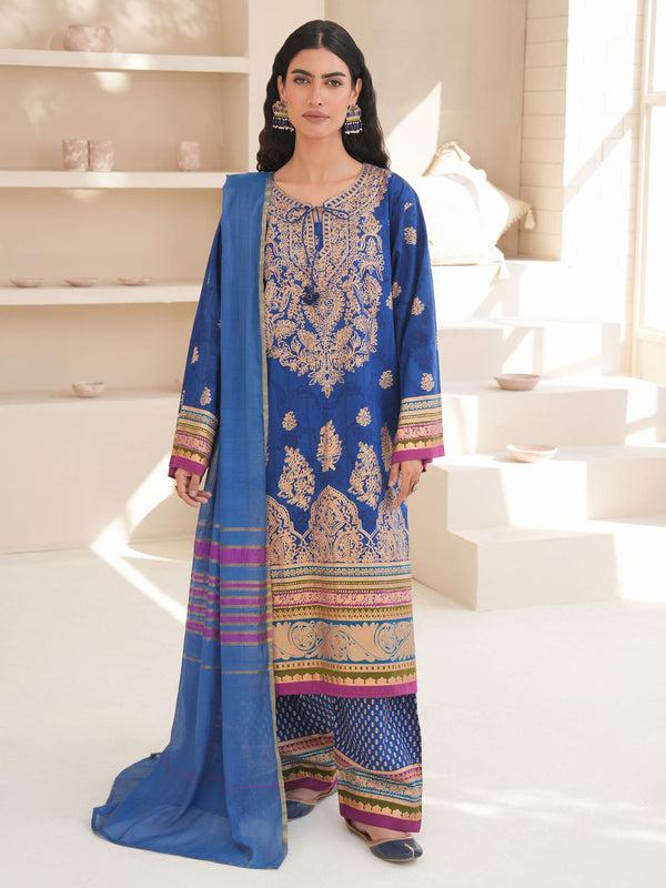 limelight 3 Piece Lawn Suit-Paste Print (Unstitched)