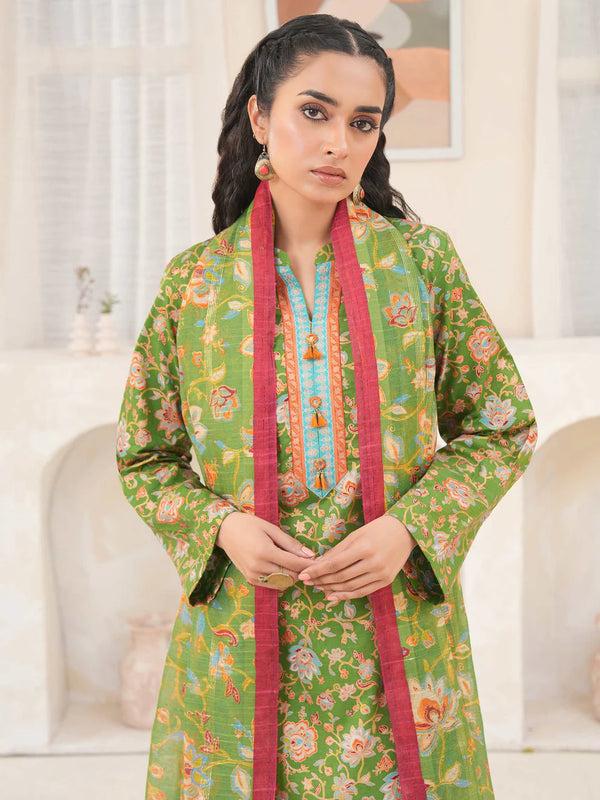 Limelight 3 Piece Lawn Suit-Paste Print (Unstitched)