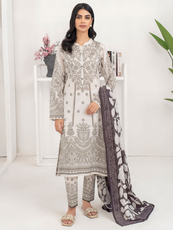limelight 3 Piece Lawn Suit-Paste Print (Unstitched)