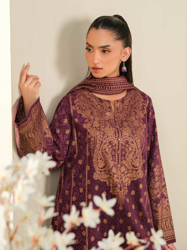 Limelight 3 Piece Lawn Suit-Paste Print (Unstitched)