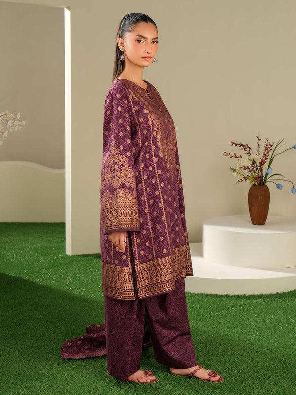 Limelight 3 Piece Lawn Suit-Paste Print (Unstitched)