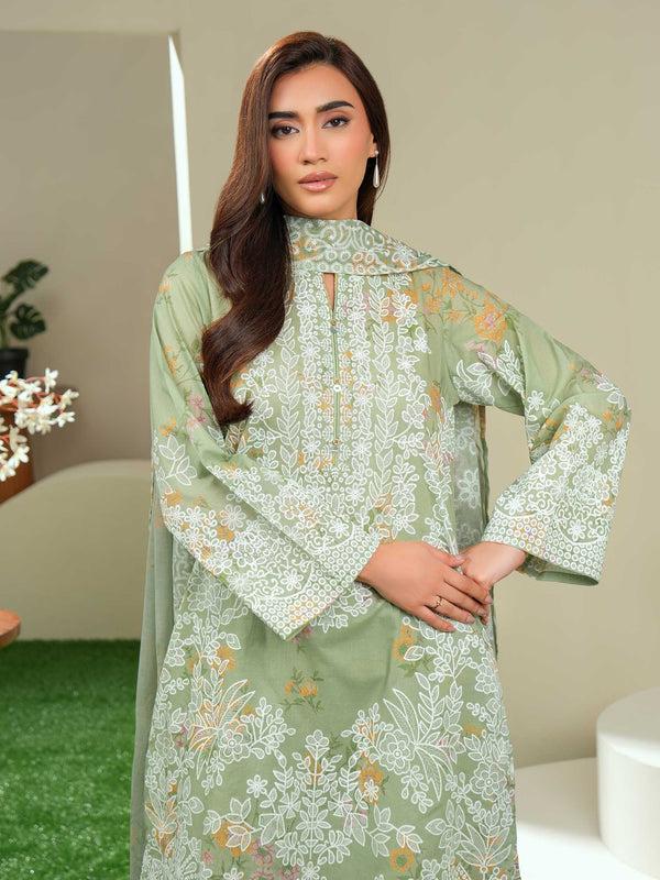 Limelight 3 Piece Lawn Suit-Paste Print (Unstitched)